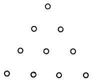 Пифагорейское математическое обоснование музыкальной гаммы - 6 Треугольное число 10
