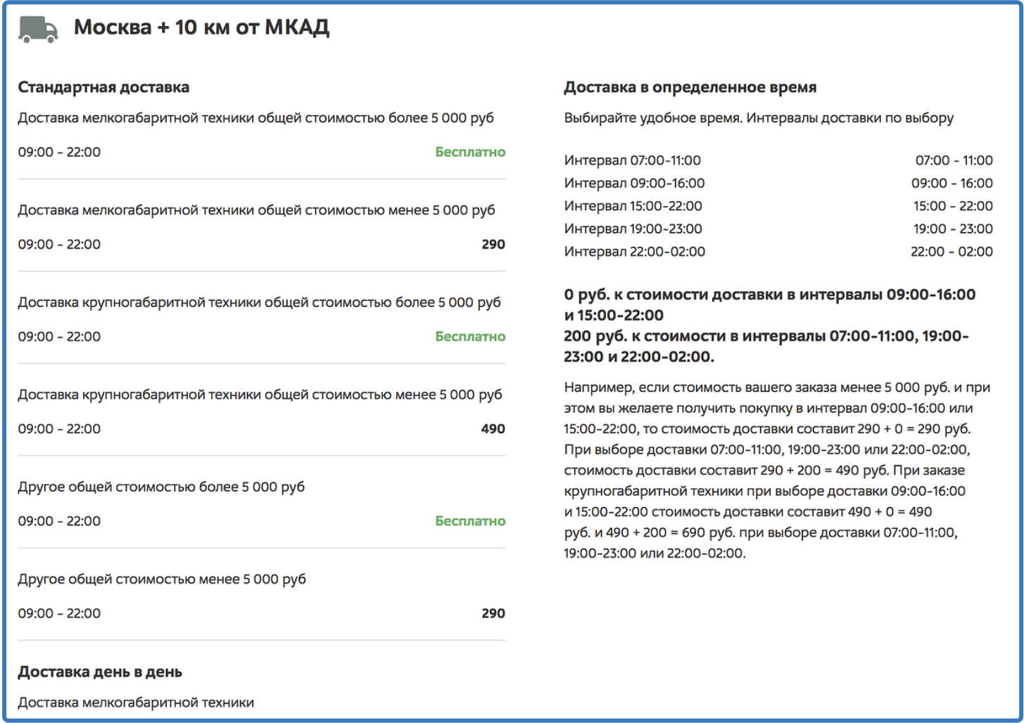 Коммерческие факторы в SEO интернет-магазина и сайта услуг - 7