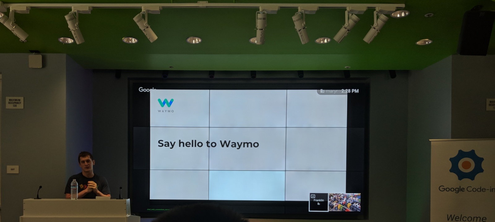 Спикер из Waymo