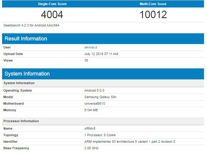 SoC Exynos 9810 почти сравнялась по производительности с Apple A12 - 1 SoC Exynos 9810 почти сравнялась по производительности с Apple A12