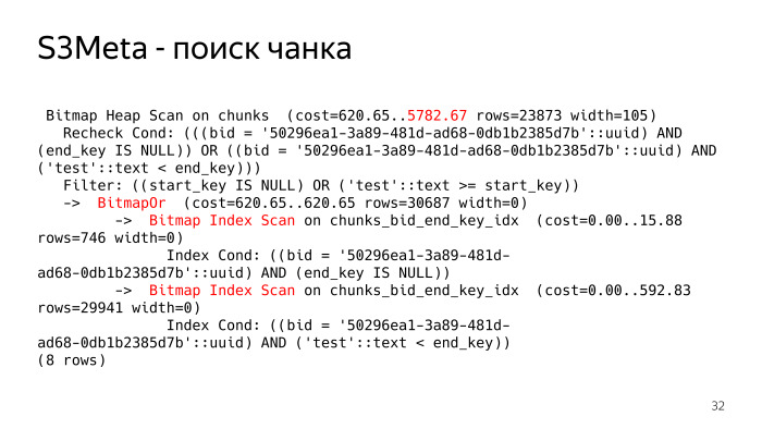 Метаданные S3 в PostgreSQL. Лекция Яндекса - 15