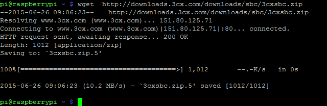 Установка пограничного контроллера сессий 3CX SBC на Windows, Raspberry Pi или Debian 9 - 5