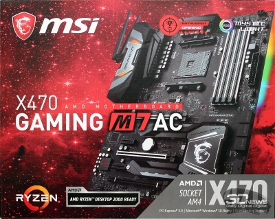 Новая статья: Обзор и тестирование материнской платы MSI X470 GAMING M7 AC: гнать или не гнать?