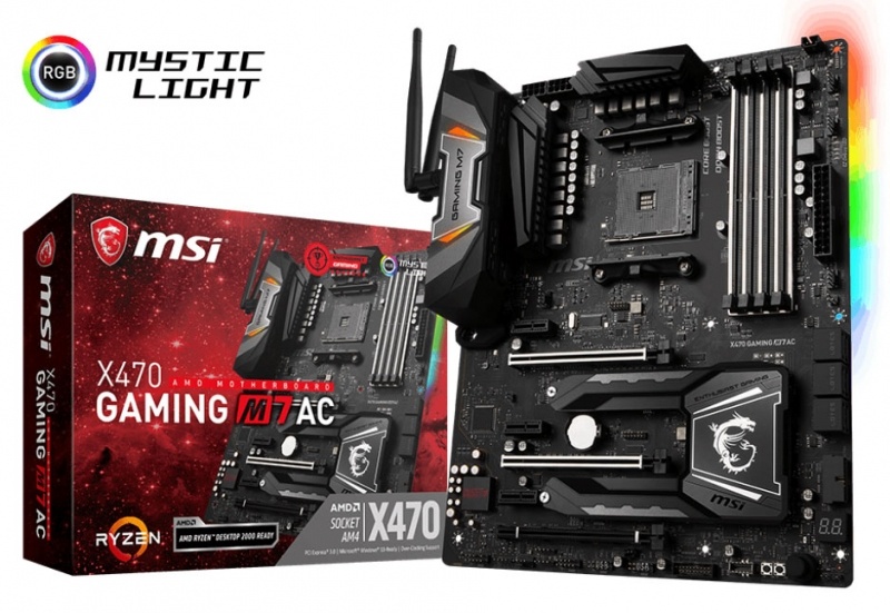 Новая статья: Обзор и тестирование материнской платы MSI X470 GAMING M7 AC: гнать или не гнать?