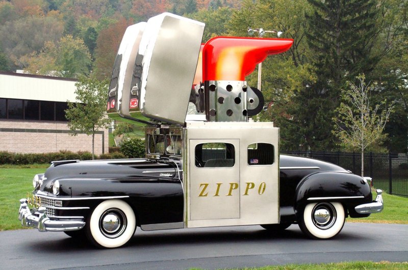 Удивительная история автомобиля-зажигалки: Zippo Car