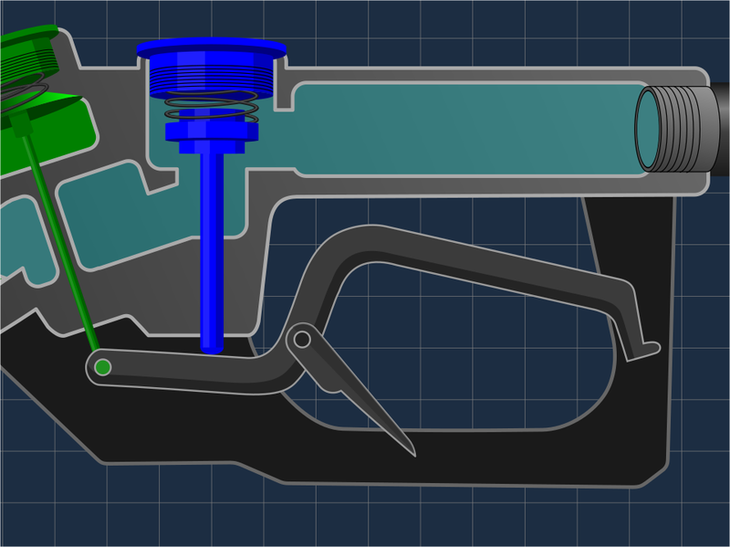 Как пистолет на заправке “узнает”, что бензобак полон?