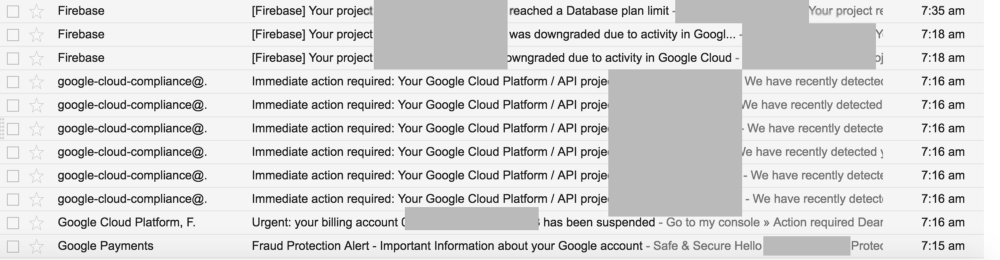 Почему не следует пользоваться Google Cloud - 2
