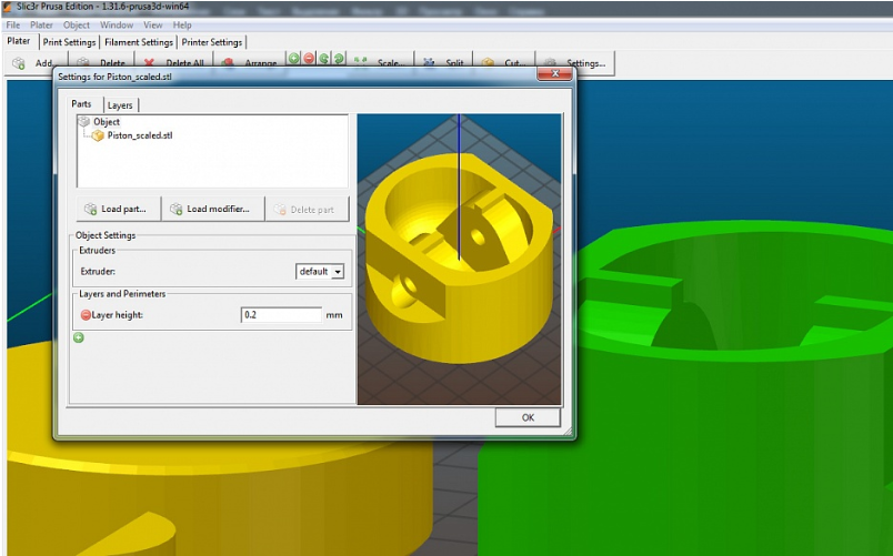 Уроки 3D печати. Печать деталей с разной толщиной слоя от 3Dtool - 11 Уроки 3D печати. Печать деталей с разной толщиной слоя от 3Dtool - 11