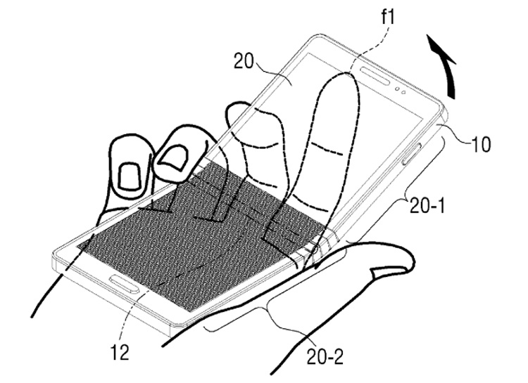 Патентное ведомство раскрыло дизайн гибкого смартфона Samsung