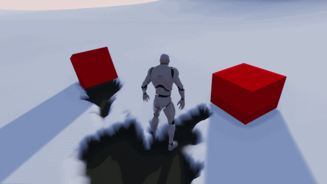 Создание следов на снегу в Unreal Engine 4 - 1