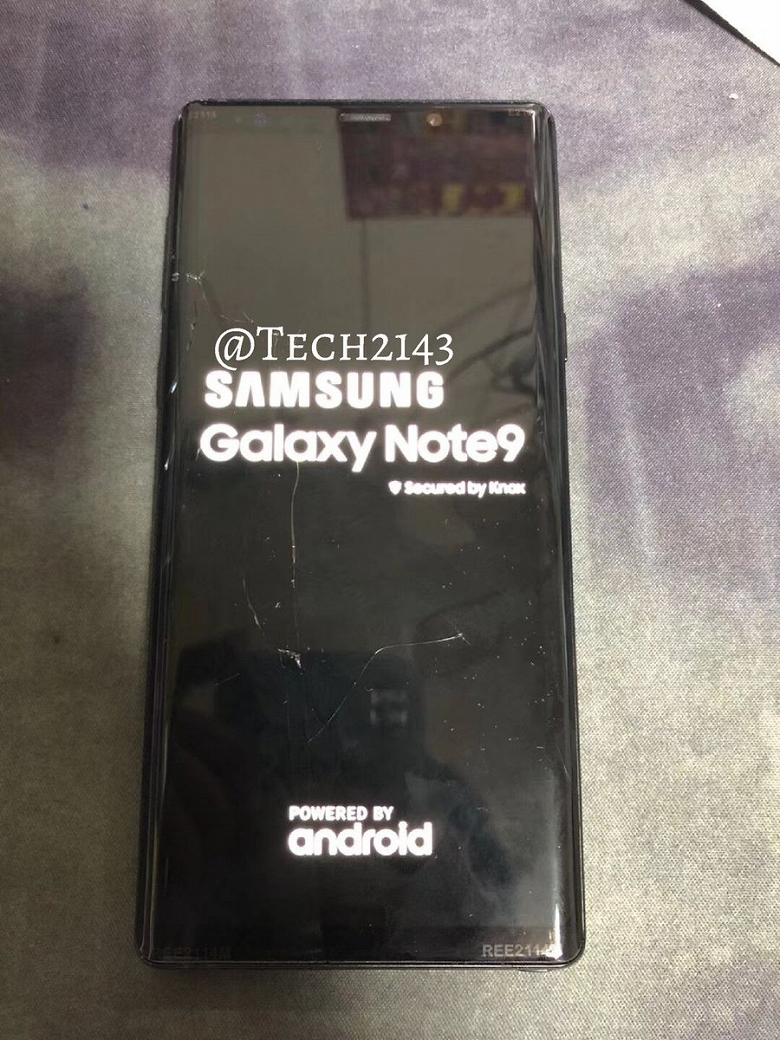 В Сеть слили первые живые фото и видео Samsung Galaxy Note9 - 1 В Сеть слили первые живые фото и видео Samsung Galaxy Note9