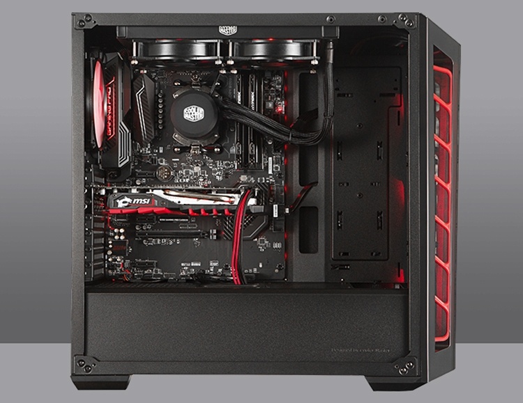 Cooler Master MasterBox MB520: ПК-корпус с лицевой панелью DarkMirror