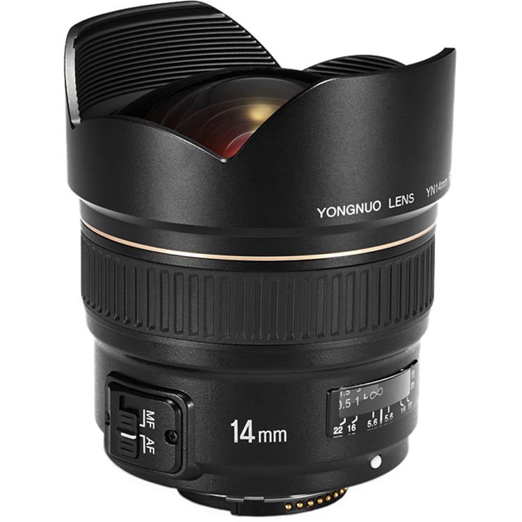 Начались продажи объектива Yongnuo YN14mm F2.8