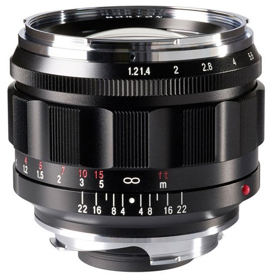 Названа цена и срок начала продаж объектива Voigtlander Nokton 50mm F1.2 Aspherical VM