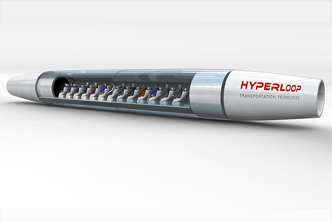 Hyperloop TT построит тестовый трек в Китае