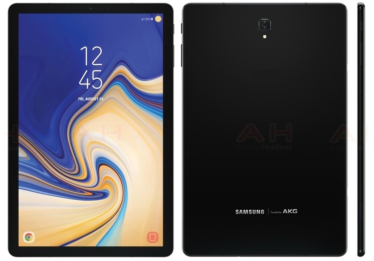 Прошивка Samsung Galaxy Tab S4 подтвердила отсутствие сканера отпечатков