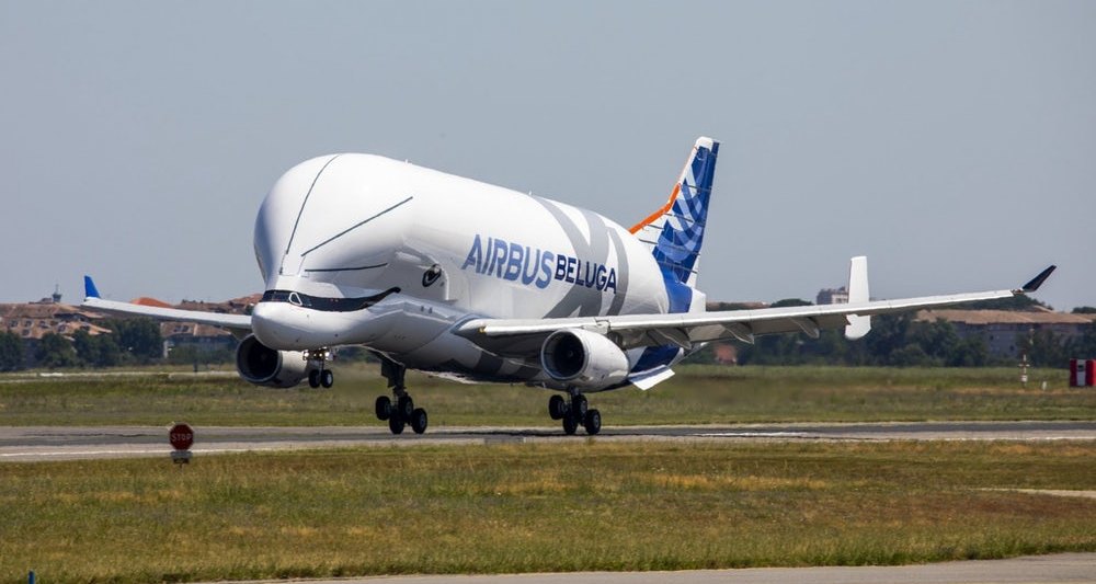 Самолет Airbus BelugaXL совершил первый полет