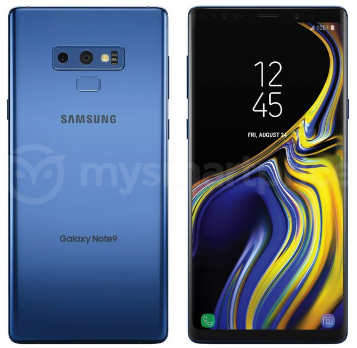 Смартфон Samsung Galaxy Note9 в цвете Deep Sea Blue замечен в Сети