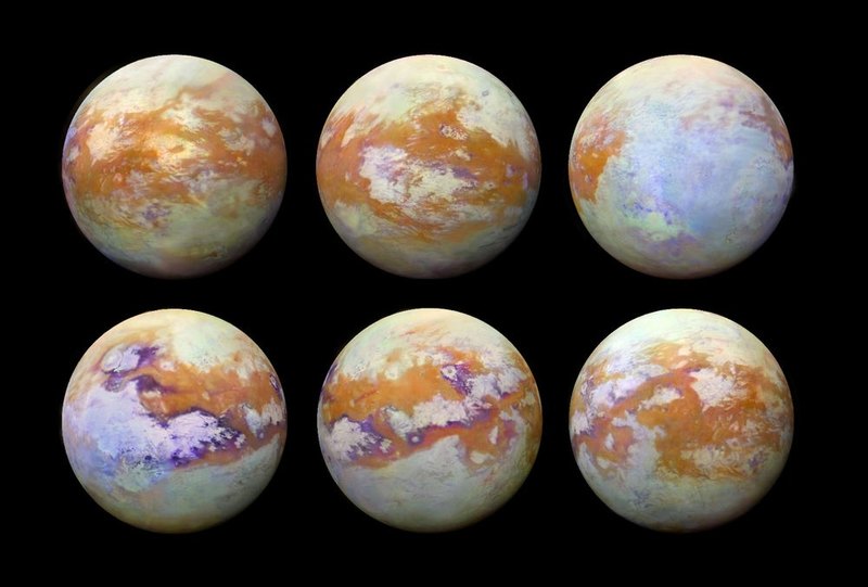 Загадочный спутник Сатурна — Титан: новые изображения
