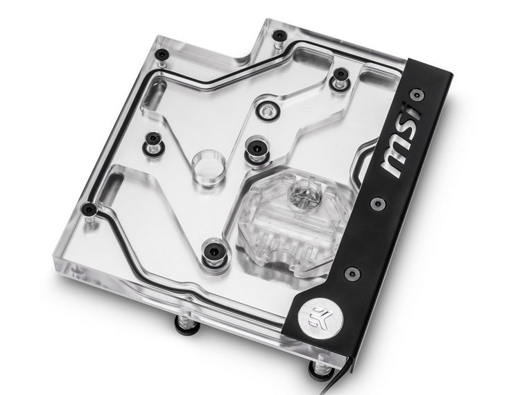 EK Water Blocks представила водоблок для материнской платы MSI X470 Gaming Pro Carbon