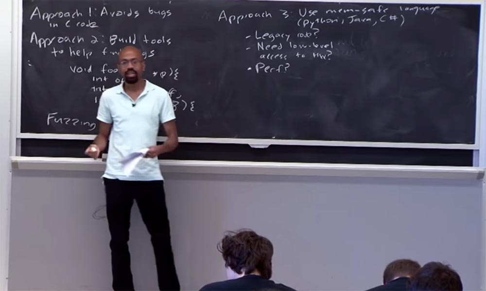 Курс MIT «Безопасность компьютерных систем». Лекция 2: «Контроль хакерских атак», часть 1 - 8 Курс MIT «Безопасность компьютерных систем». Лекция 2: «Контроль хакерских атак», часть 1 - 8