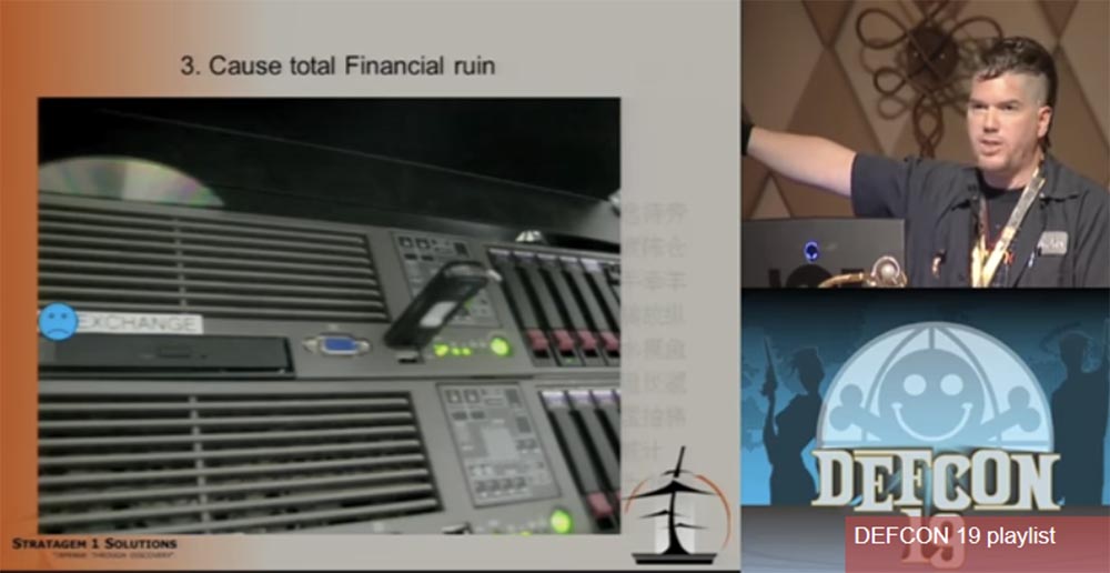 Конференция DEFCON 19. «Укради всё, убей всех, причини полный финансовый крах»! Джейсон И. Стрит - 26 Конференция DEFCON 19. «Укради всё, убей всех, причини полный финансовый крах»! Джейсон И. Стрит - 26