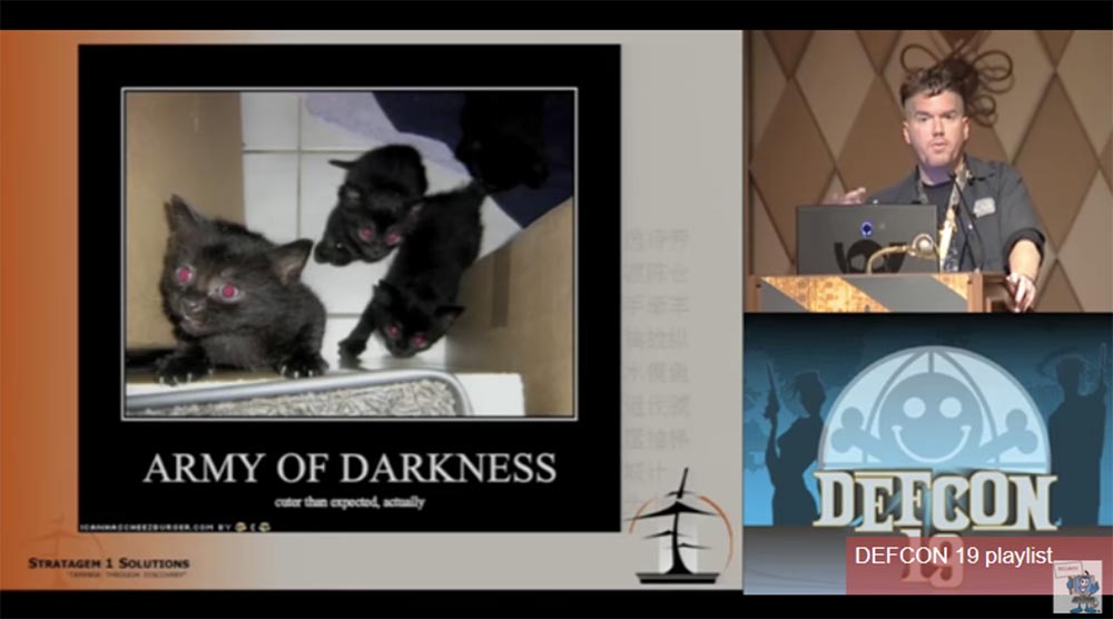 Конференция DEFCON 19. «Укради всё, убей всех, причини полный финансовый крах»! Джейсон И. Стрит - 1 Конференция DEFCON 19. «Укради всё, убей всех, причини полный финансовый крах»! Джейсон И. Стрит - 1