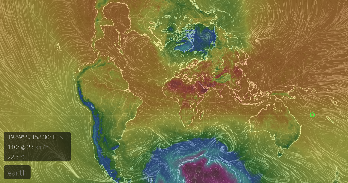 Лучшая интерактивная климатическая карта Земли