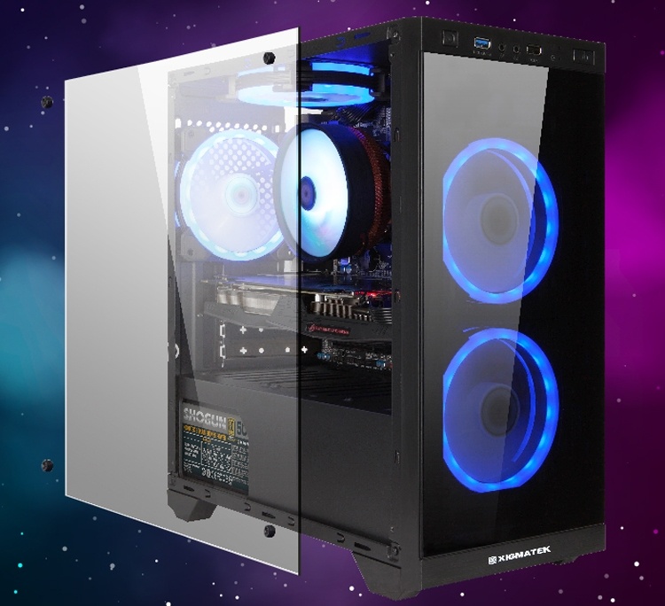 Корпус Xigmatek Scorpio подходит для плат Micro-ATX