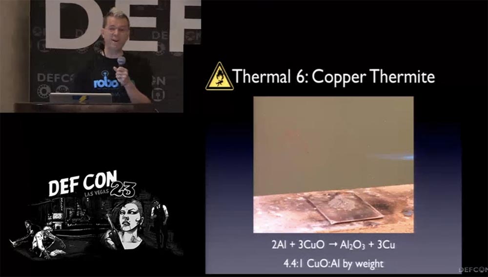 Конференция DEFCON 23. Как я потерял свой второй глаз, или дальнейшие исследования в области уничтожении данных. Часть 1 - 16 Конференция DEFCON 23. Как я потерял свой второй глаз, или дальнейшие исследования в области уничтожении данных. Часть 1 - 16