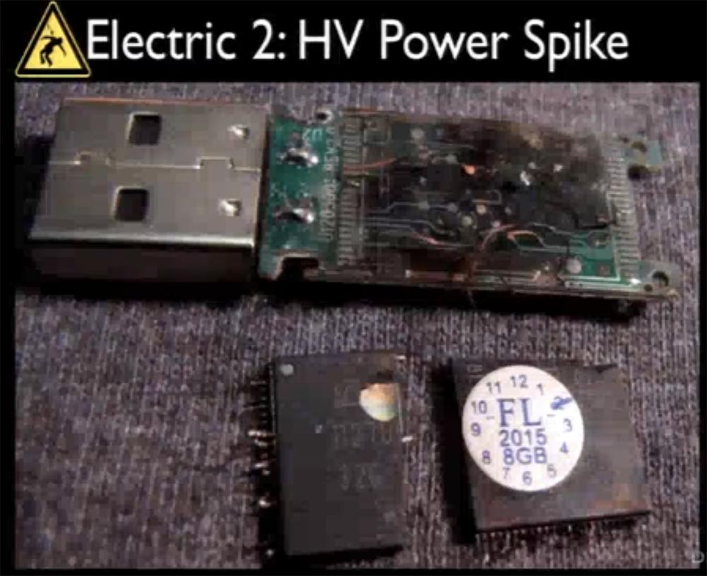 Конференция DEFCON 23. Как я потерял свой второй глаз, или дальнейшие исследования в области уничтожении данных. Часть 2 - 29 Конференция DEFCON 23. Как я потерял свой второй глаз, или дальнейшие исследования в области уничтожении данных. Часть 2 - 29