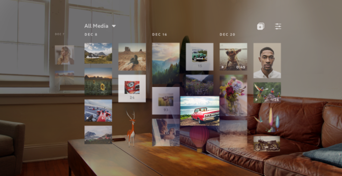 Magic Leap показала интерфейс своей операционной системы Lumin