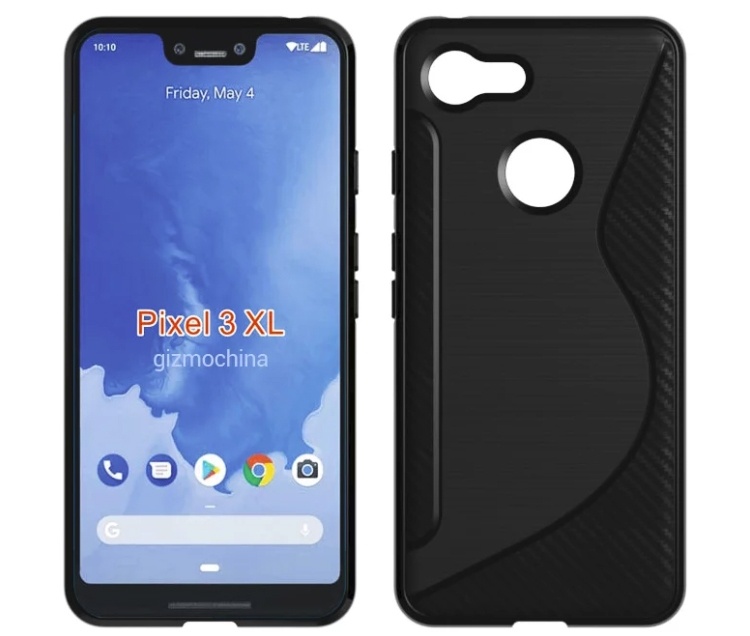 Будущий смартфон Google Pixel 3 XL показался в защитных чехлах