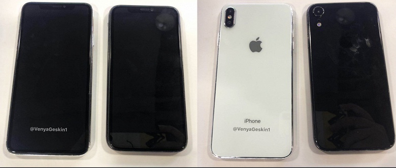 Появились &laquo;живые&raquo; снимки смартфонов iPhone X Plus и iPhone 9