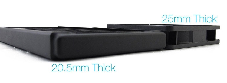 Толщина радиаторов охлаждения XSPC составляет всего 20,5 мм Толщина радиаторов охлаждения XSPC составляет всего 20,5 мм