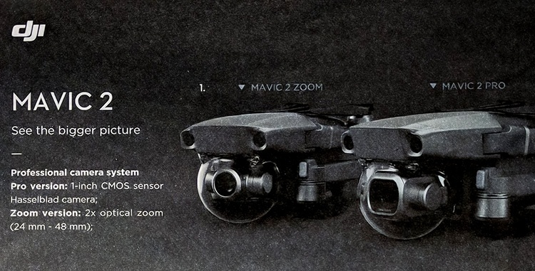 Фото для: DJI, похоже, выпустит дрон Mavic 2 в версиях Pro и Zoom