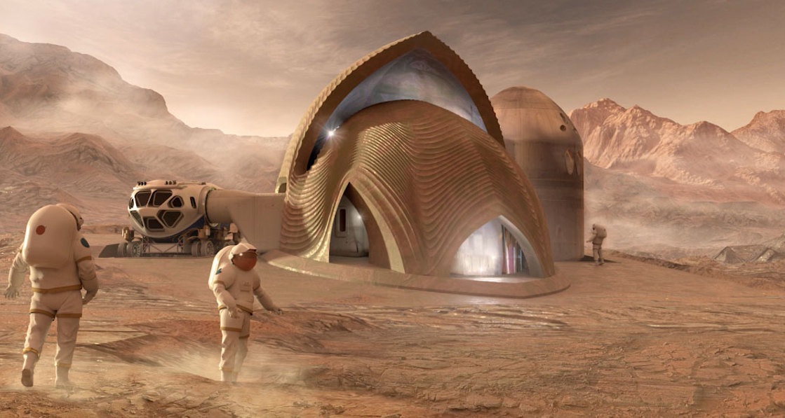 Концепты домов на Марсе: финалисты конкурса NASA