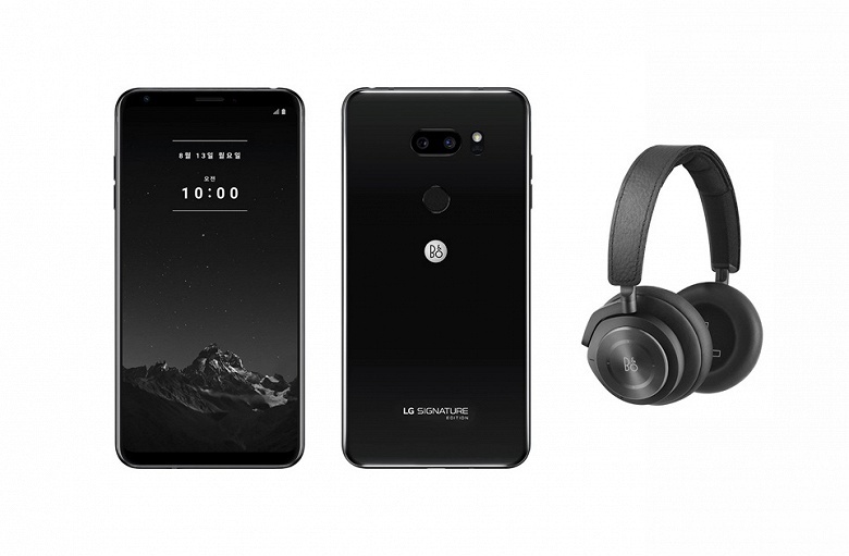 При покупке смартфона LG Signature Edition 2018 за 1790 долларов вы получите в подарок наушники стоимостью 500 долларов - 2 При покупке смартфона LG Signature Edition 2018 за 1790 долларов вы получите в подарок наушники стоимостью 500 евро