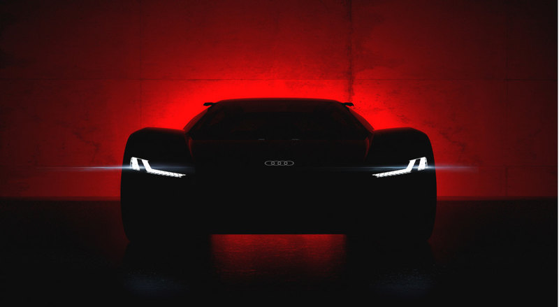 Электрический суперкар Audi: первый тизер