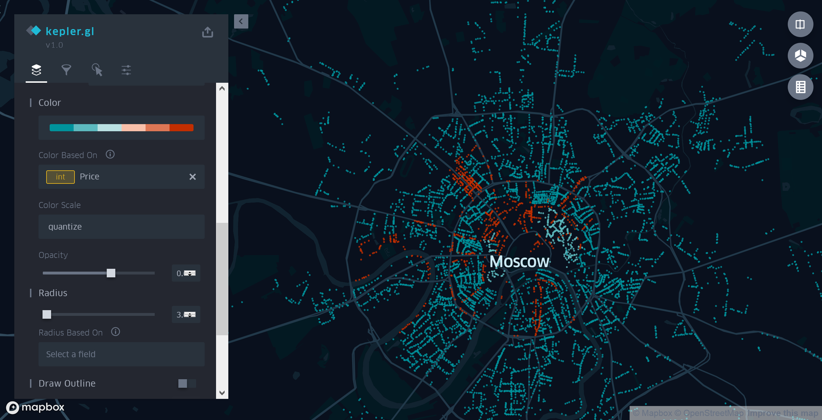 Как создать карту московских парковок с помощью Kepler.gl - 5