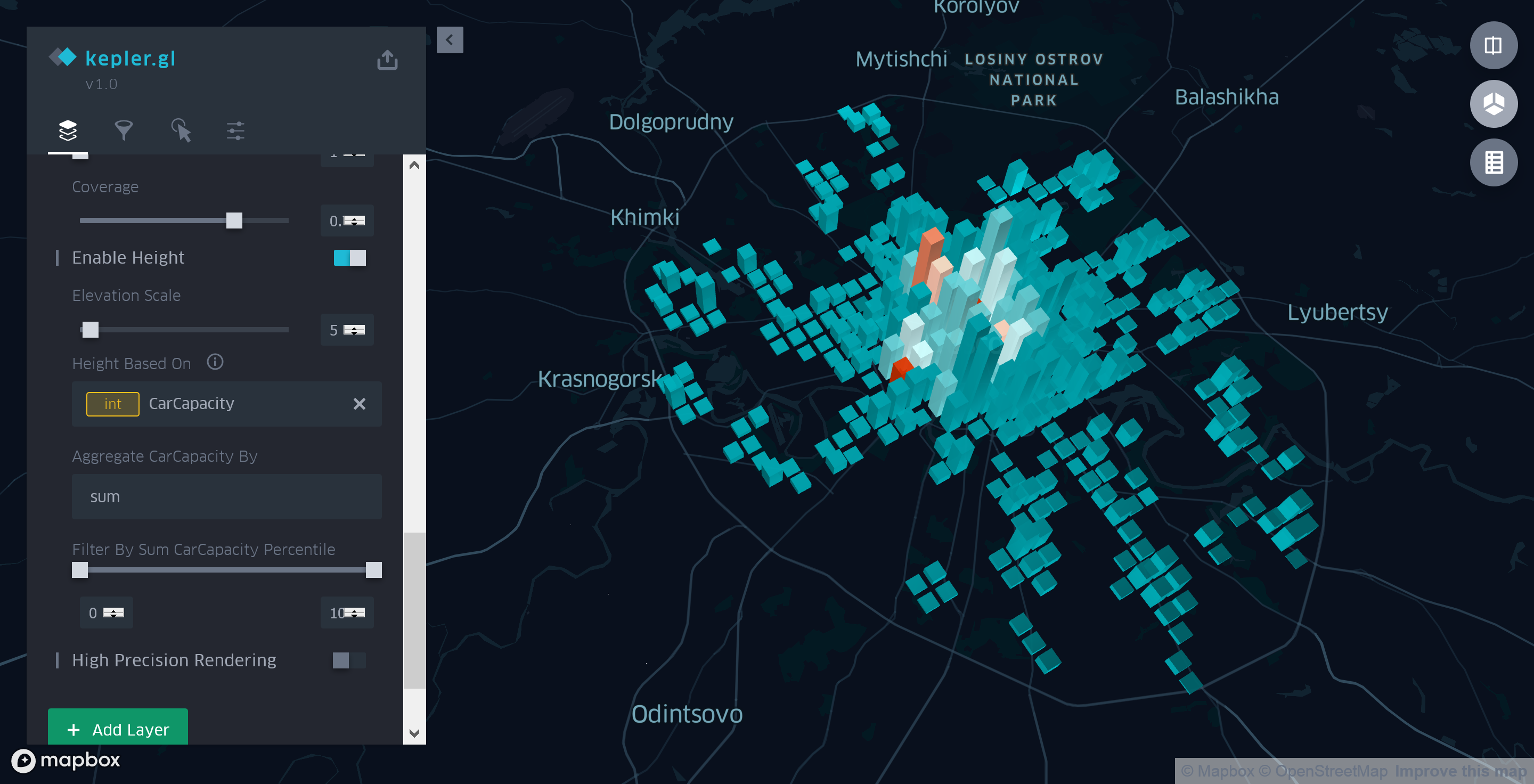 Как создать карту московских парковок с помощью Kepler.gl - 7