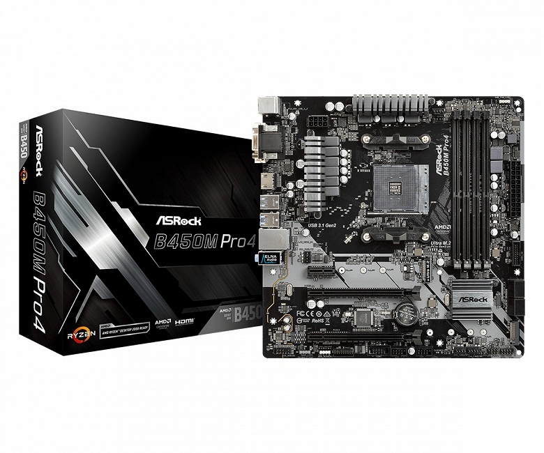 Представлены платы ASRock на чипсете AMD B450 - 2 Представлены платы ASRock на чипсете AMD B450
