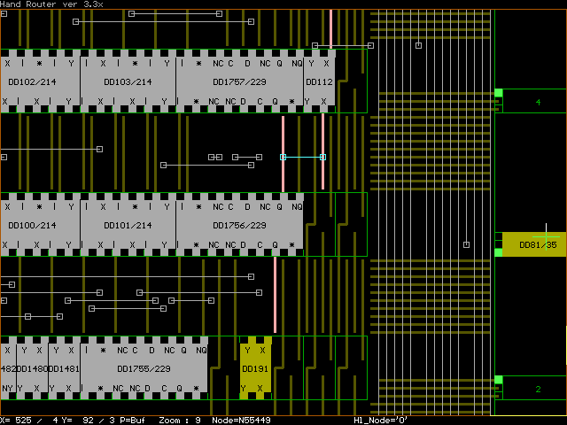 Hand Router v3.3, родом из недр НИЦЭВТа, создан в 1980х-1990х годах. Сколько стоит для студента микросхему выпустить? - 2