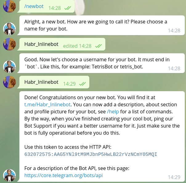 InlineKeyboard в Телеграмм ботах (Telegram Bots) - 3