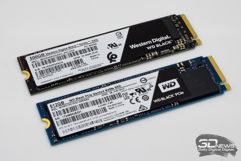 Новая статья: Обзор SSD-накопителя WD Black NVMe, версия 2018 года: забудьте о прошлом