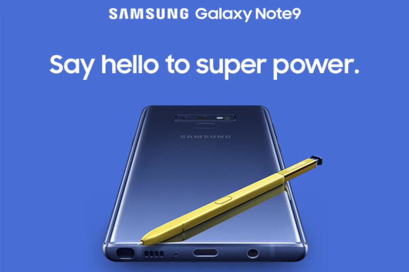 Samsung показала Galaxy Note 9 до анонса