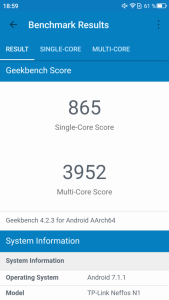 Обзор смартфона Neffos N1 - 11 Обзор смартфона Neffos N1 - 11