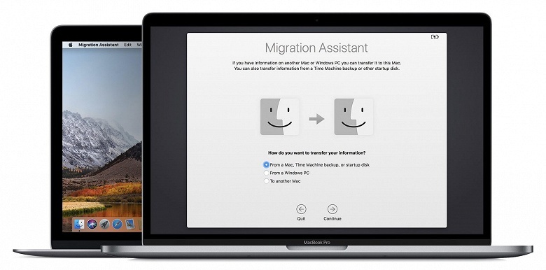 Переносить данные из Windows в macOS стало проще