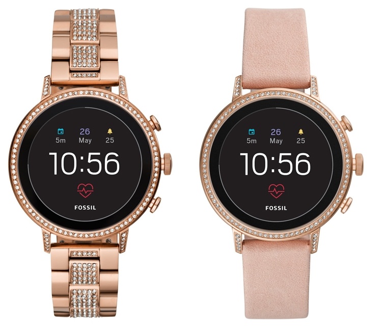 Смарт-часы Fossil Q Venture HR и Q Explorist HR полагаются на платформу Wear OS