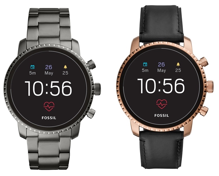 Смарт-часы Fossil Q Venture HR и Q Explorist HR полагаются на платформу Wear OS